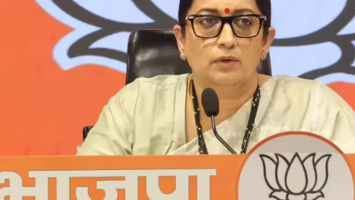 Politician speaking at a press conference