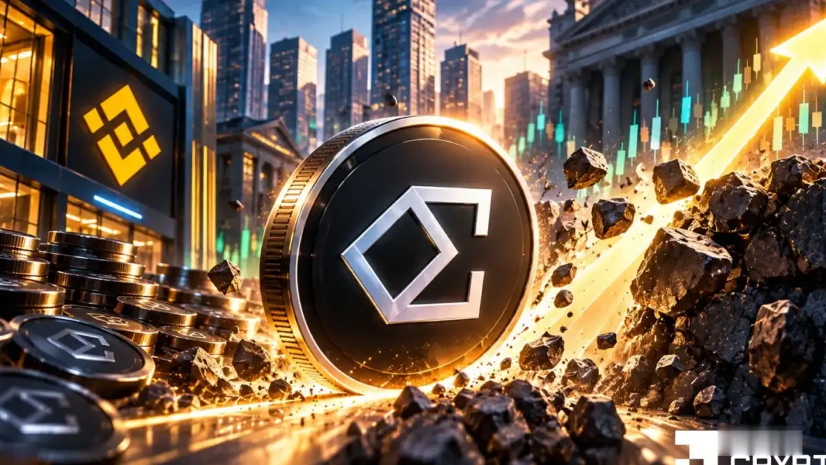 Crypto trader analyzing market trends