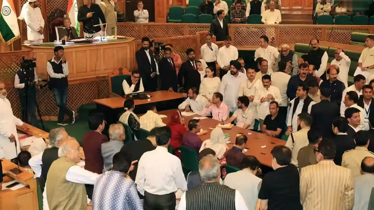 Legislators in the Jammu and Kashmir assembly