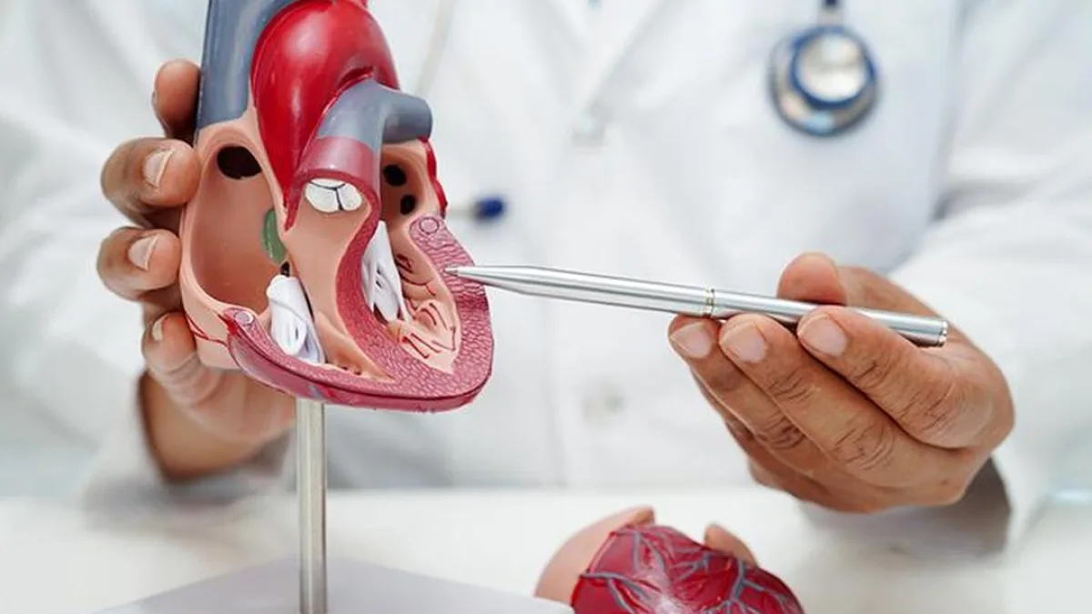 Doctor performing a medical procedure