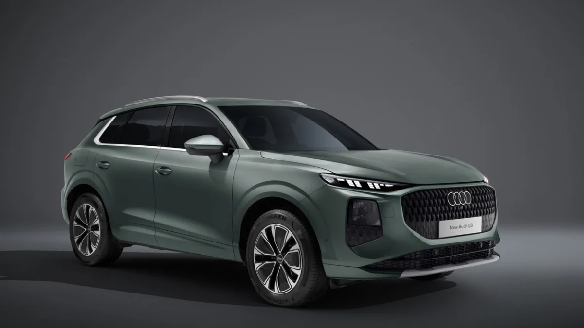 Luxury SUV on the road