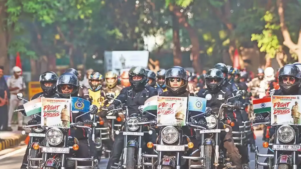 Security personnel on duty during an election
