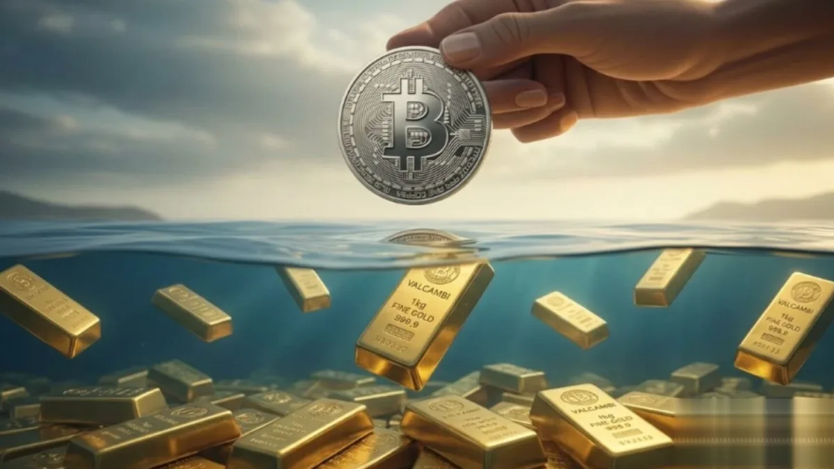 Graph showing Bitcoin price surge