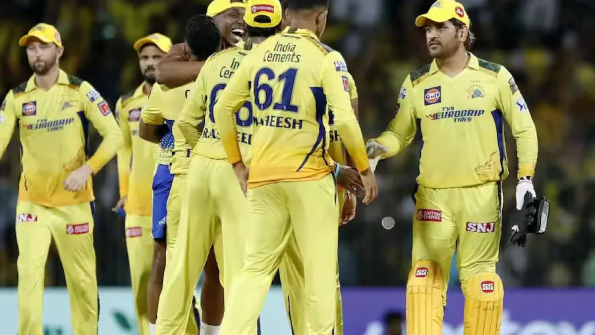 Cricket player during an IPL match