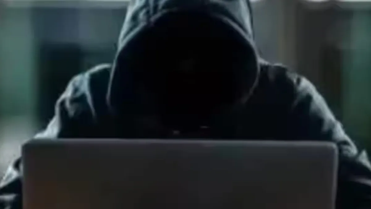 A person using a smartphone