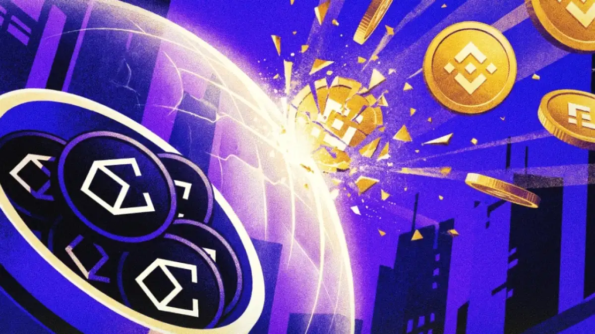 Cryptocurrency trading screen