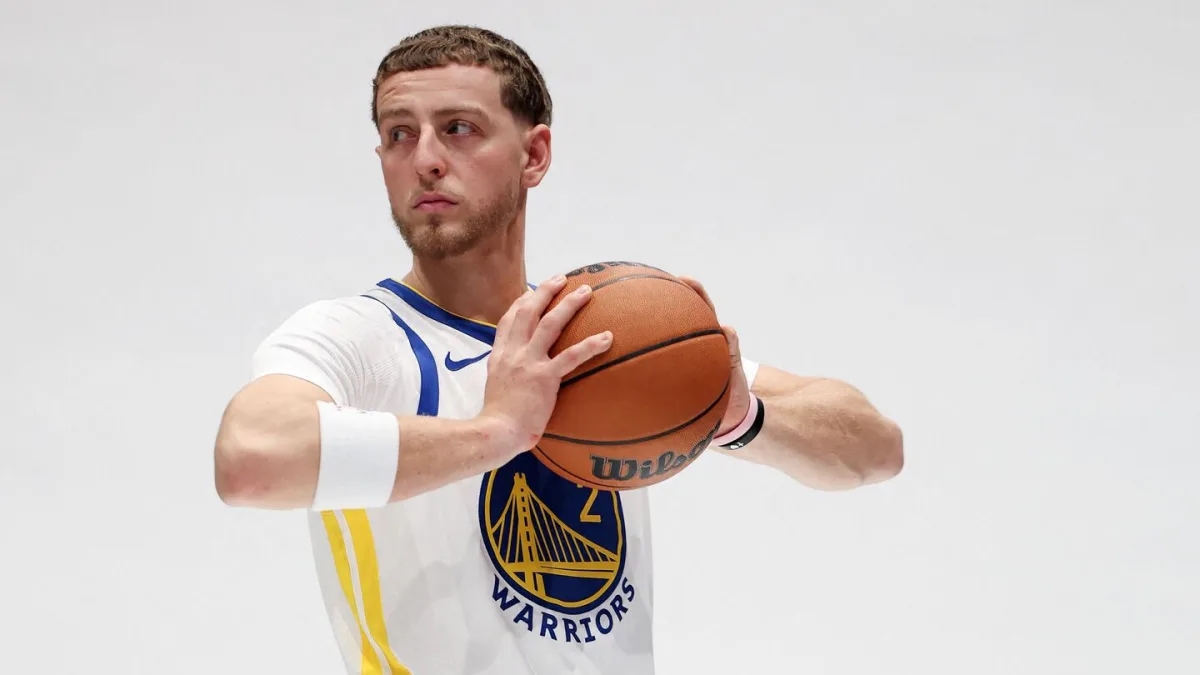 Basketball player in action during a game