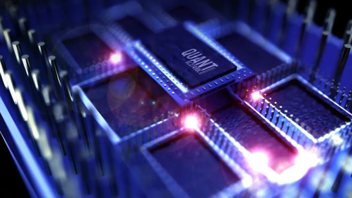 Quantum computer in a lab