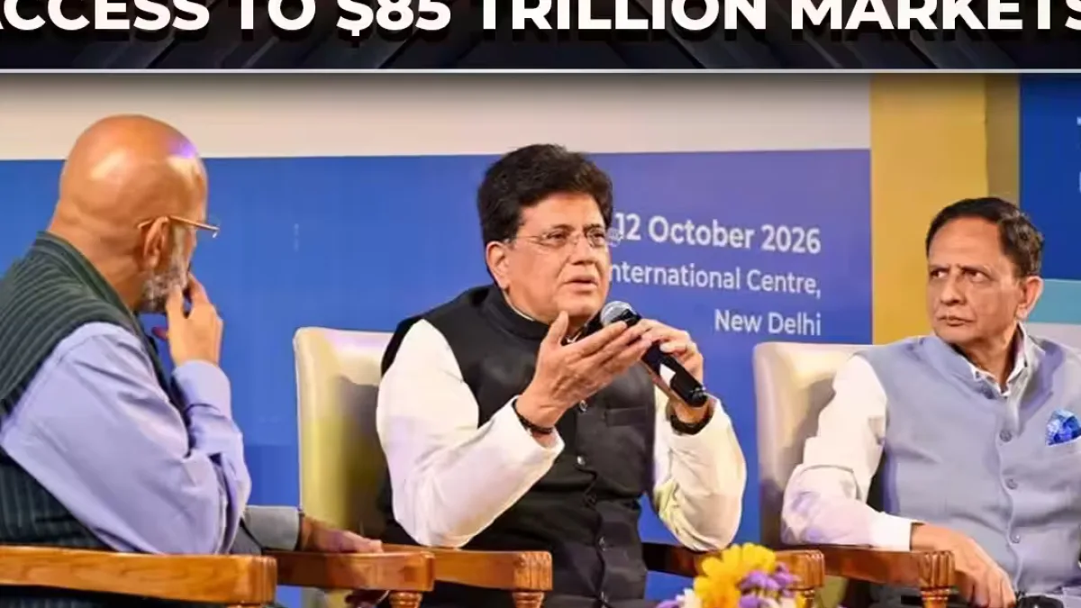 Business leaders discussing trade agreements