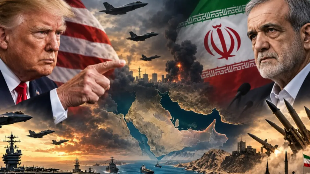 Aircraft carrier in the Middle East