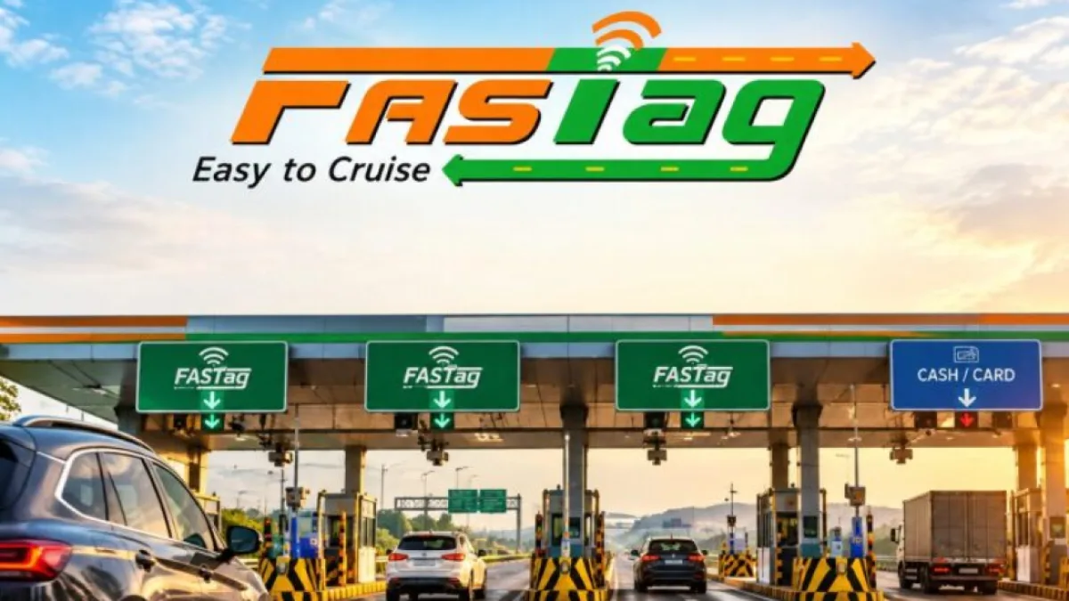 Vehicle passing through a toll plaza