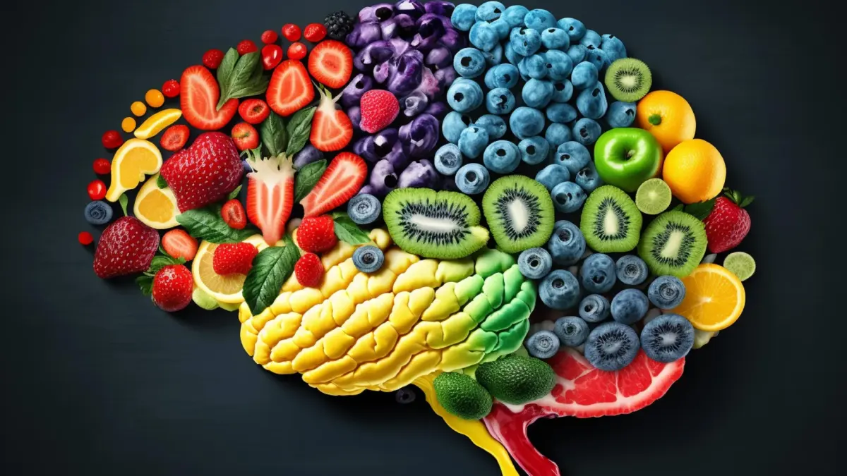 Brain scan image showing grey matter
