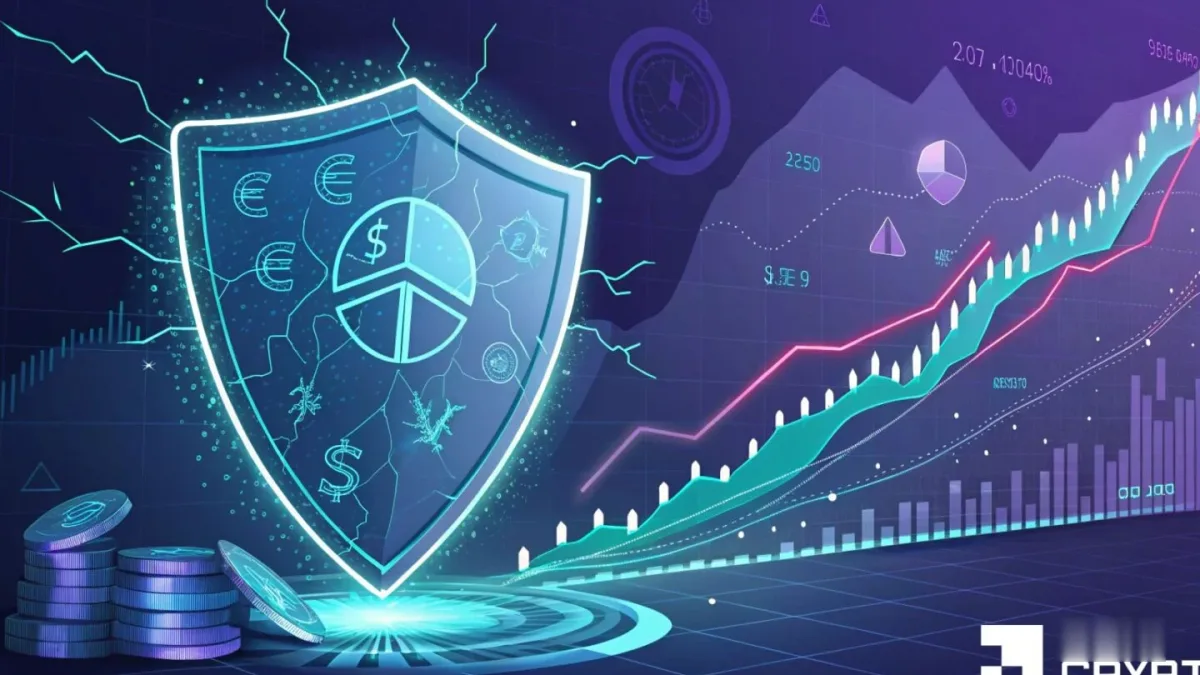 Cryptocurrency trading screen showing price charts