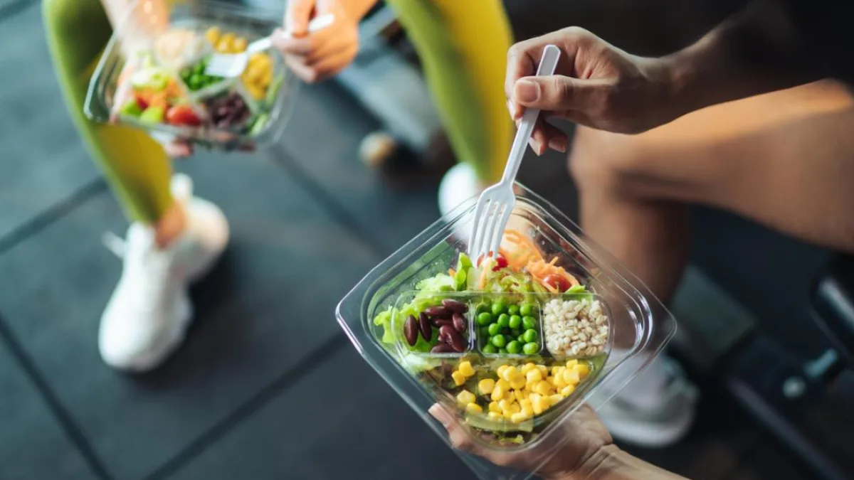 Plant-based meat products in a laboratory setting