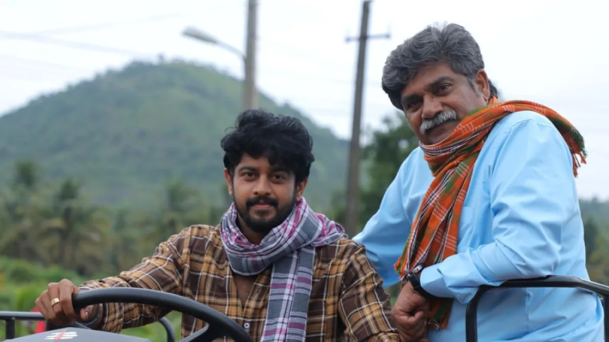 A scene from the Kannada film Premada Oorali