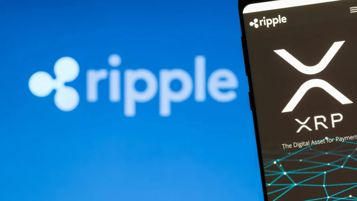 Financial experts discussing blockchain technology