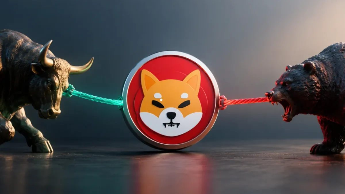 Cryptocurrency market trends on a screen