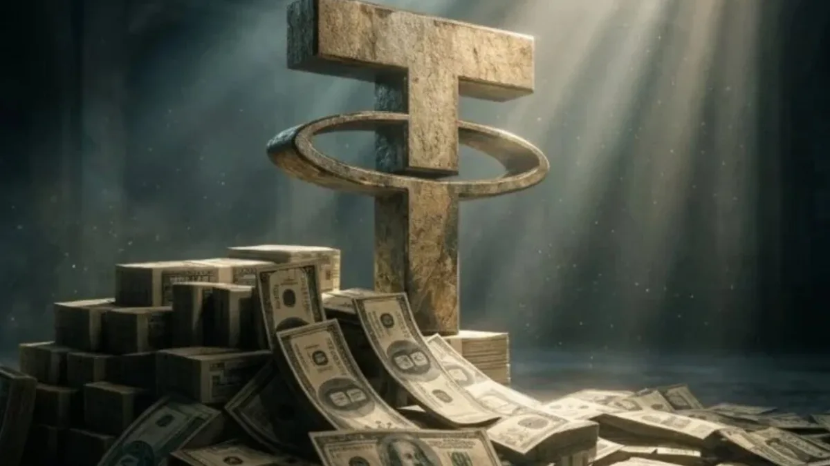 Stablecoin market graph showing growth