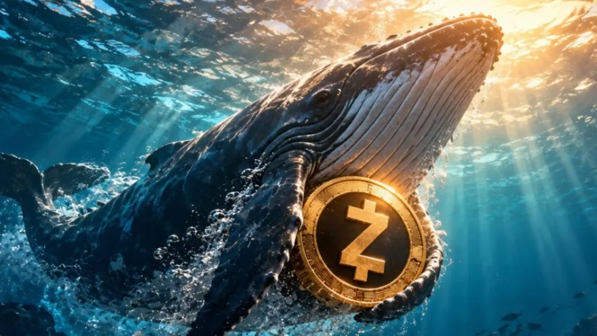 Cryptocurrency market trends on a screen